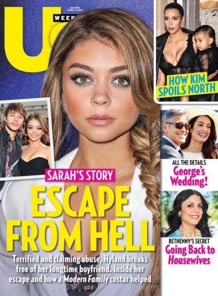 US WEEKLY magazine side cover Issue 1026 13 October 2014