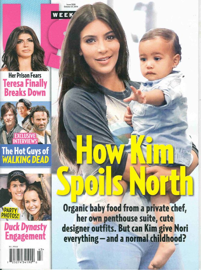 US WEEKLY magazine side cover Issue 1028 27 October 2014