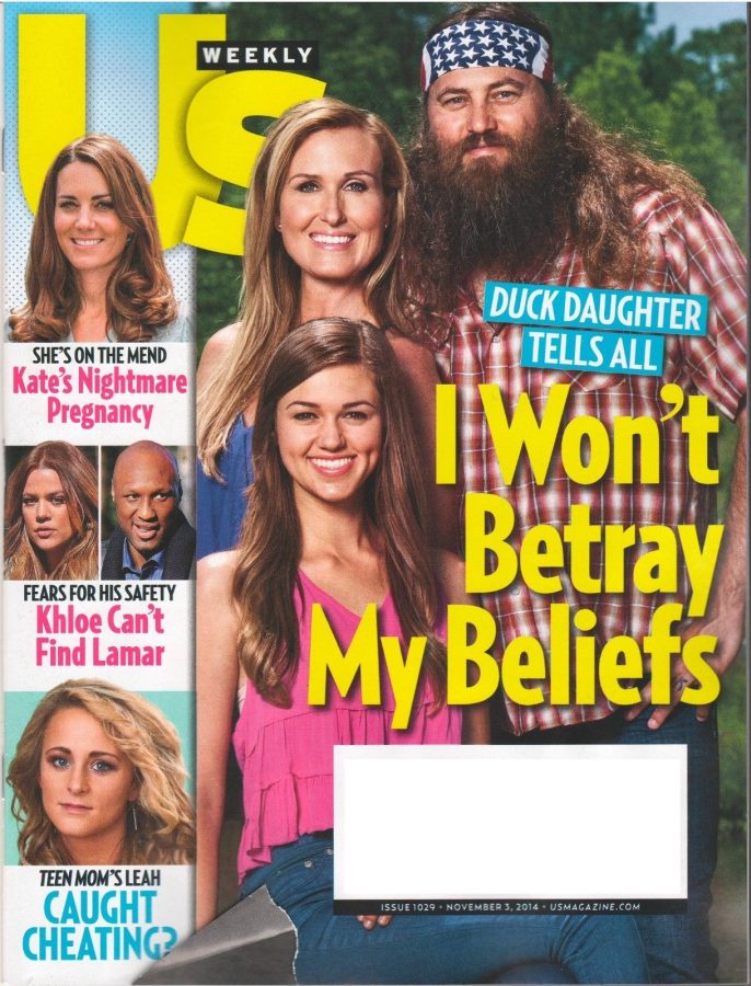 US WEEKLY magazine side cover Issue 1029 3 November 2014