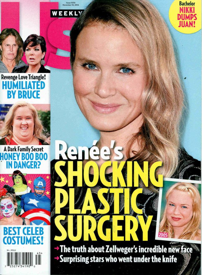 US WEEKLY magazine side cover Issue 1030 10 November 2014