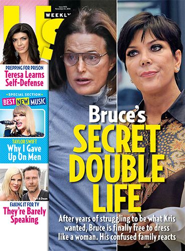US WEEKLY magazine side cover Issue 1032 24 November 2014