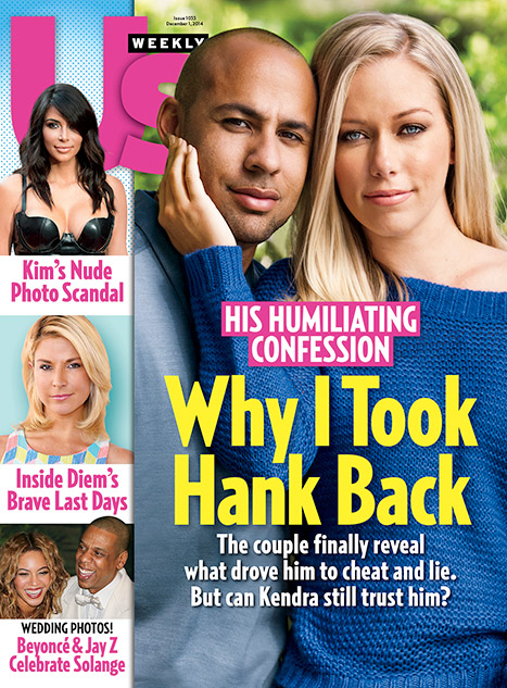 US WEEKLY magazine side cover Issue 1033 1 December 2014