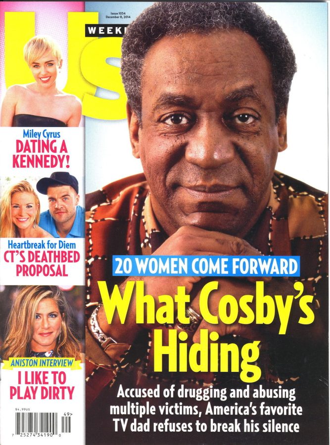 US WEEKLY magazine side cover Issue 1034 8 December 2014