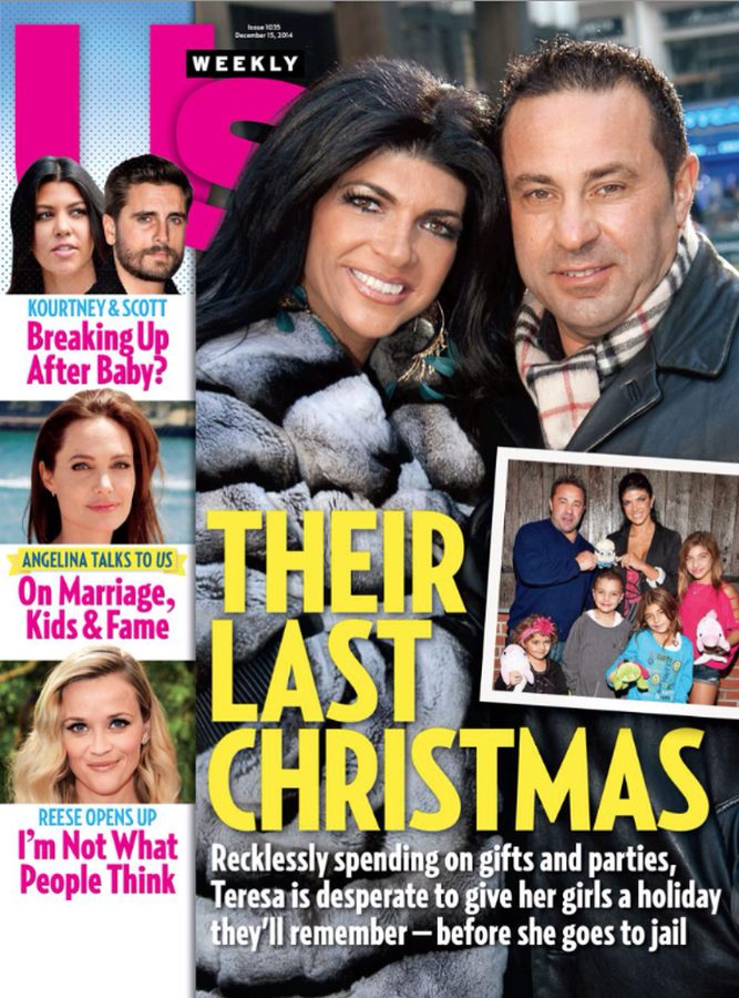 US WEEKLY magazine side cover Issue 1035 15 December 2014