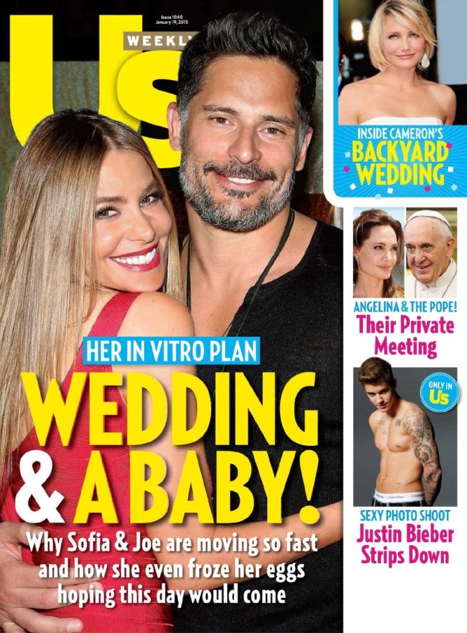 US WEEKLY magazine side cover Issue 1040 19 January 2015