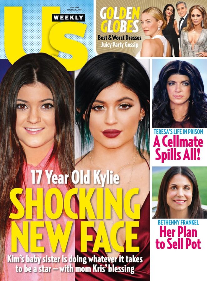 US WEEKLY magazine side cover Issue 1041 26 January 2015