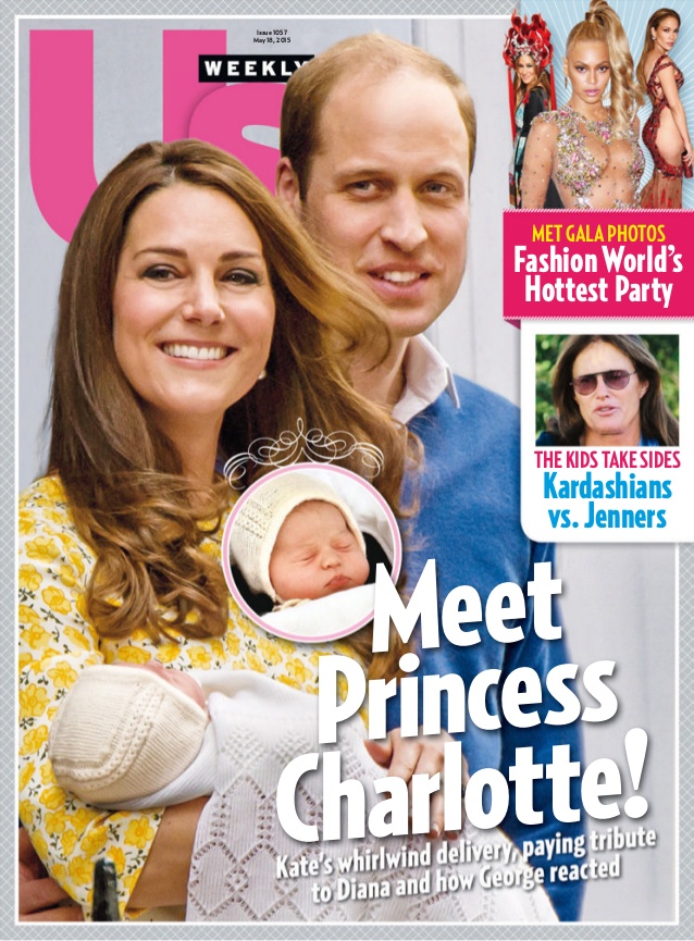 US WEEKLY magazine side cover Issue 1057 18 May 2015