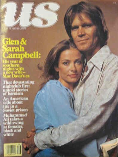 US WEEKLY magazine side cover Issue 6 12 July 1977