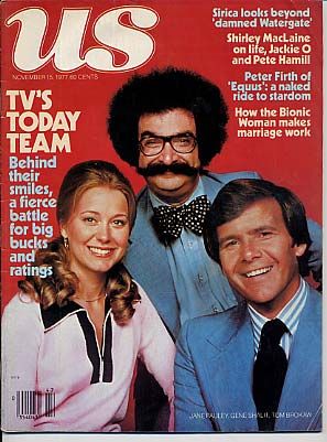 US WEEKLY magazine side cover Issue 15 15 November 1977