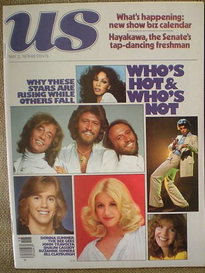 US WEEKLY magazine side cover Issue 27 2 May 1978
