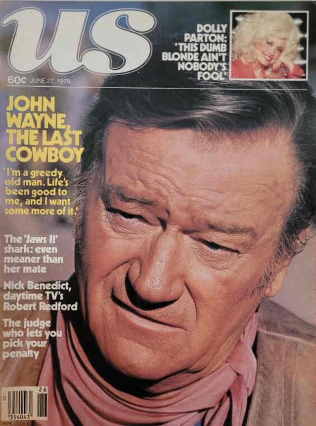 US WEEKLY magazine side cover Issue 31 27 June 1978