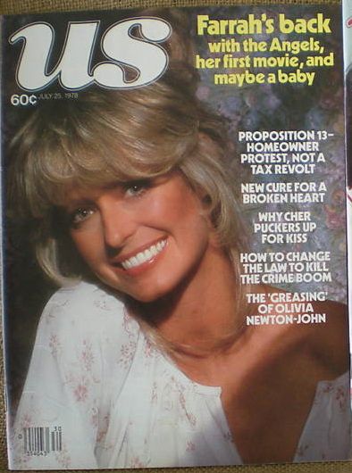 US WEEKLY magazine side cover Issue 33 25 July 1978