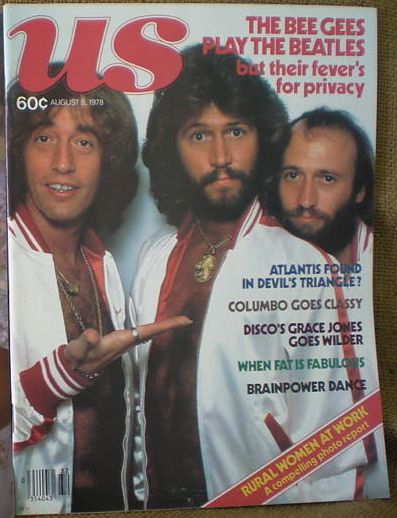 US WEEKLY magazine side cover Issue 34 8 August 1978