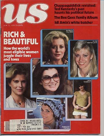 US WEEKLY magazine side cover Issue 56 12 June 1979