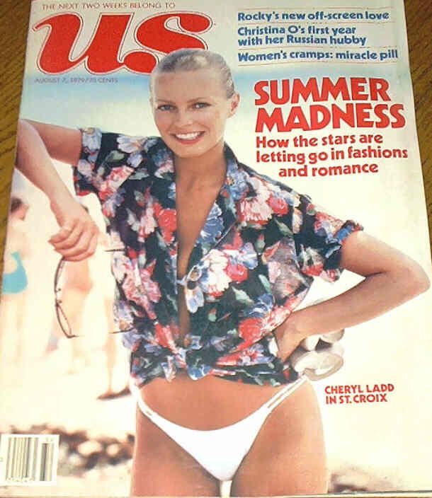 US WEEKLY magazine side cover Issue 60 7 August 1979