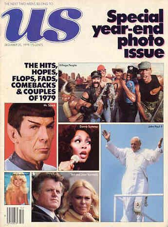 US WEEKLY magazine side cover Issue 70 25 December 1979