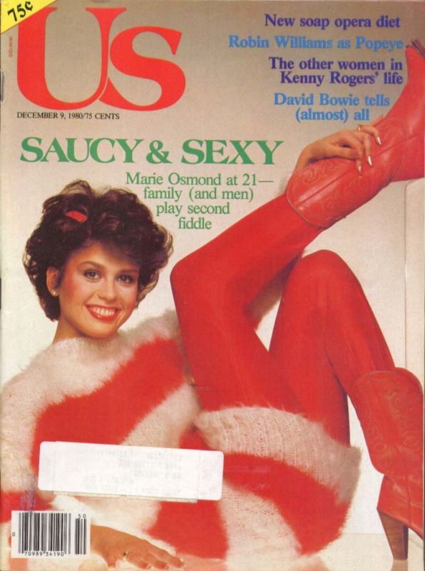 US WEEKLY magazine side cover Issue 95 9 December 1980