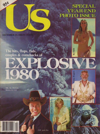US WEEKLY magazine side cover Issue 96 23 December 1980