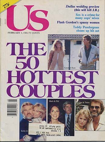 US WEEKLY magazine side cover Issue 99 3 February 1981