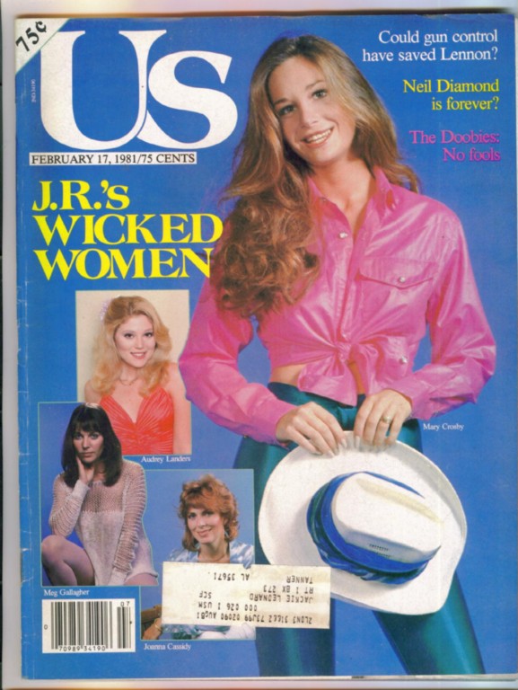 US WEEKLY magazine side cover Issue 100 17 February 1981