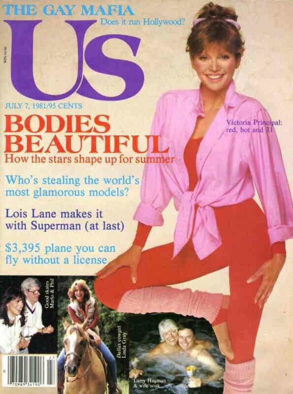 US WEEKLY magazine side cover Issue 110 7 July 1981