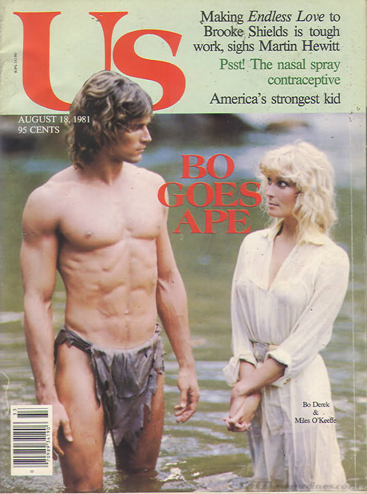 US WEEKLY magazine side cover Issue 113 18 August 1981