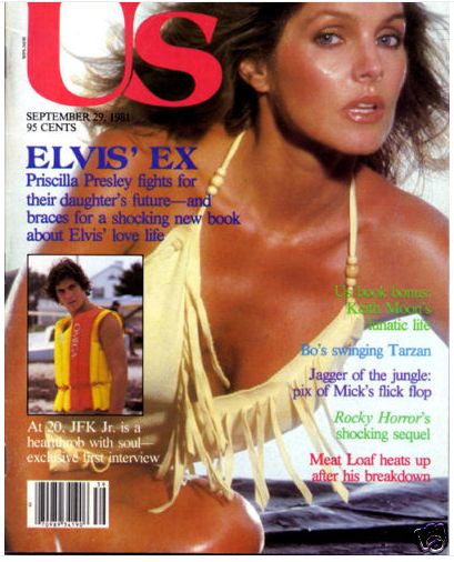 US WEEKLY magazine side cover Issue 116 29 September 1981