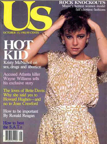US WEEKLY magazine side cover Issue 117 13 October 1981