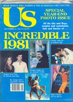 US WEEKLY magazine side cover Issue 122 22 December 1981
