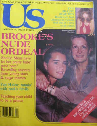 US WEEKLY magazine side cover Issue 124 19 January 1982