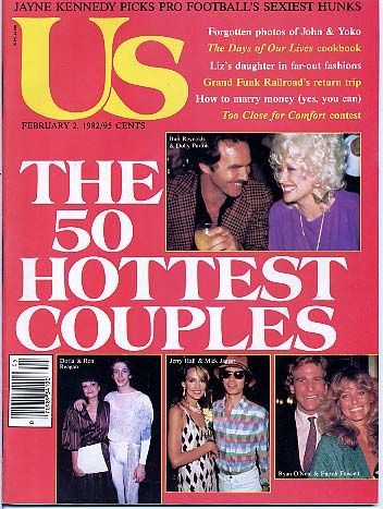 US WEEKLY magazine side cover Issue 125 2 February 1982