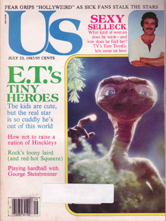 US WEEKLY magazine side cover Issue 137 20 July 1982