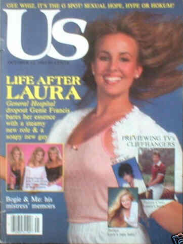US WEEKLY magazine side cover Issue 143 12 October 1982