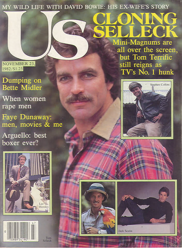 US WEEKLY magazine side cover Issue 146 23 November 1982