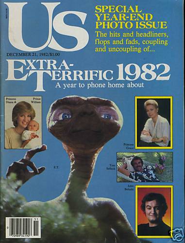 US WEEKLY magazine side cover Issue 148 21 December 1982
