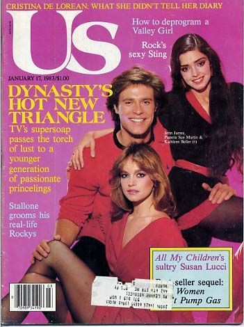 US WEEKLY magazine side cover Issue 150 17 January 1983