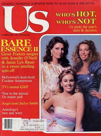 US WEEKLY magazine side cover Issue 153 28 February 1983