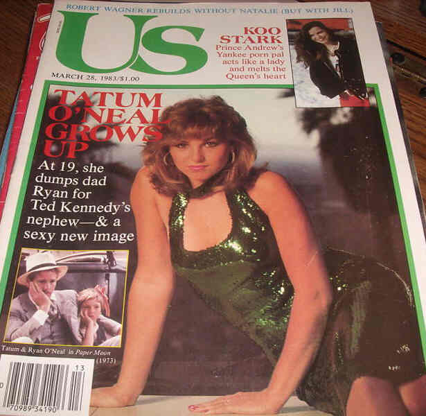 US WEEKLY magazine side cover Issue 155 28 March 1983
