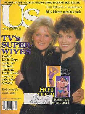 US WEEKLY magazine side cover Issue 157 25 April 1983