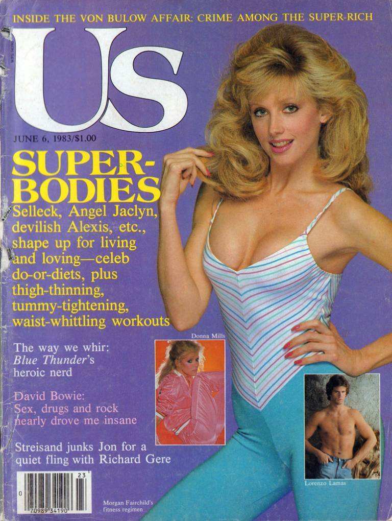 US WEEKLY magazine side cover Issue 160 6 June 1983