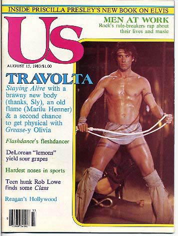US WEEKLY magazine side cover Issue 165 15 August 1983