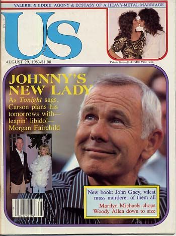 US WEEKLY magazine side cover Issue 166 29 August 1983