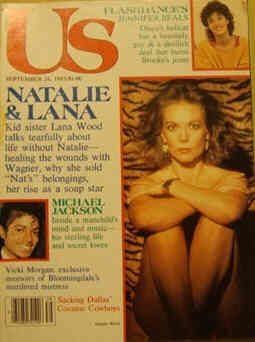 US WEEKLY magazine side cover Issue 168 26 September 1983
