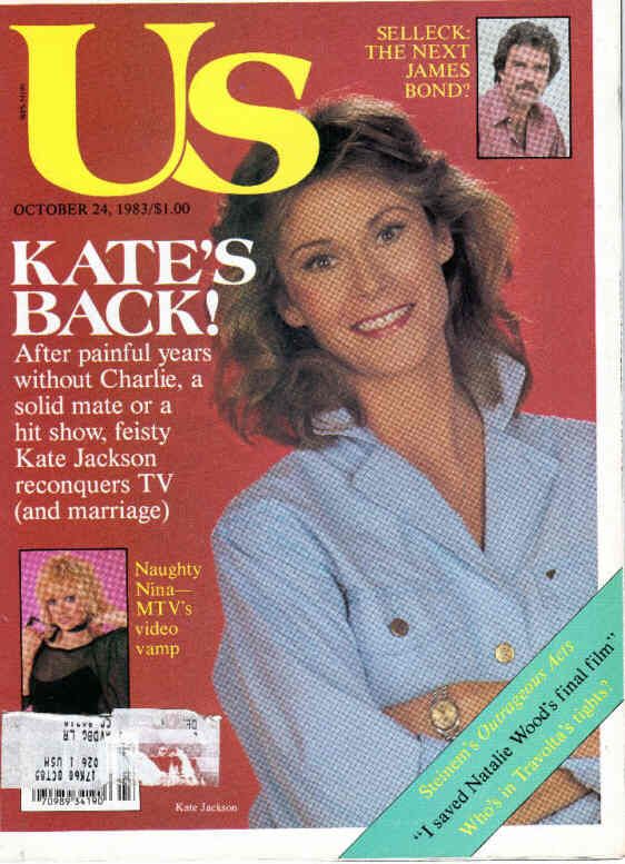 US WEEKLY magazine side cover Issue 170 24 October 1983
