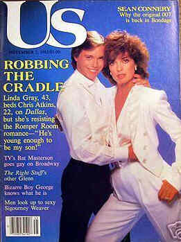 US WEEKLY magazine side cover Issue 171 7 November 1983