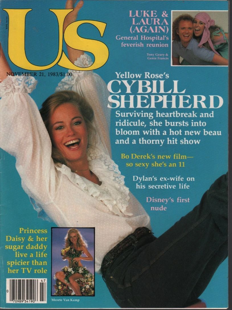 US WEEKLY magazine side cover Issue 172 21 November 1983