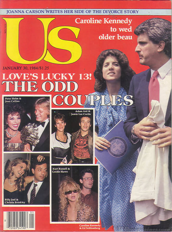 US WEEKLY magazine side cover Issue 177 30 January 1984