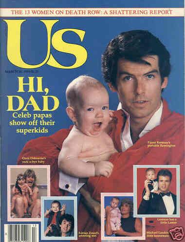 US WEEKLY magazine side cover Issue 181 26 March 1984