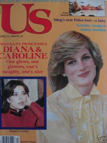 US WEEKLY magazine side cover Issue 182 9 April 1984