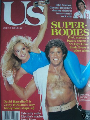 US WEEKLY magazine side cover Issue 188 2 July 1984